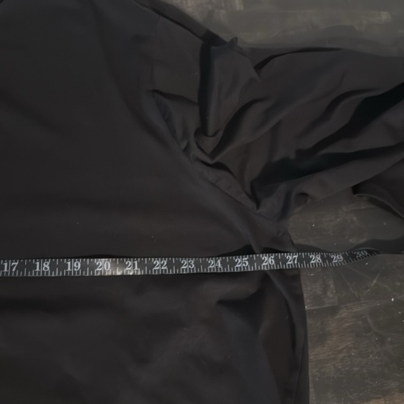 J. Jill Pure Jill Black Long Sleeve Shirttail Tee Size 4X - Picture 4 of 5